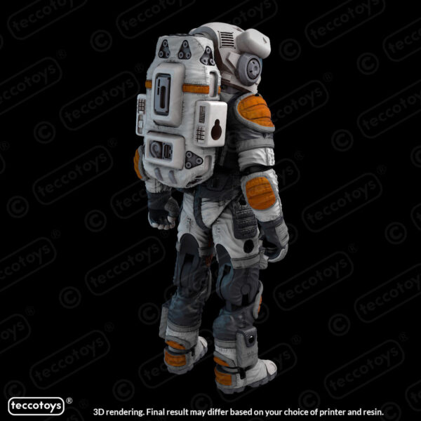 Astro Engineer 3D printable action figure file (pre-supported)