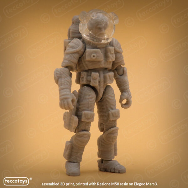 Astro Engineer 3D printable action figure file (pre-supported)