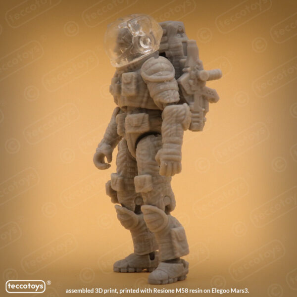 Astro Engineer 3D printable action figure file (pre-supported)