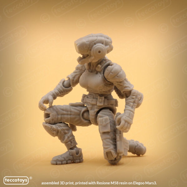 AOMAF001_006.jpg Age Of Mecha™ Yana Wolkowa (action figure kit print file)