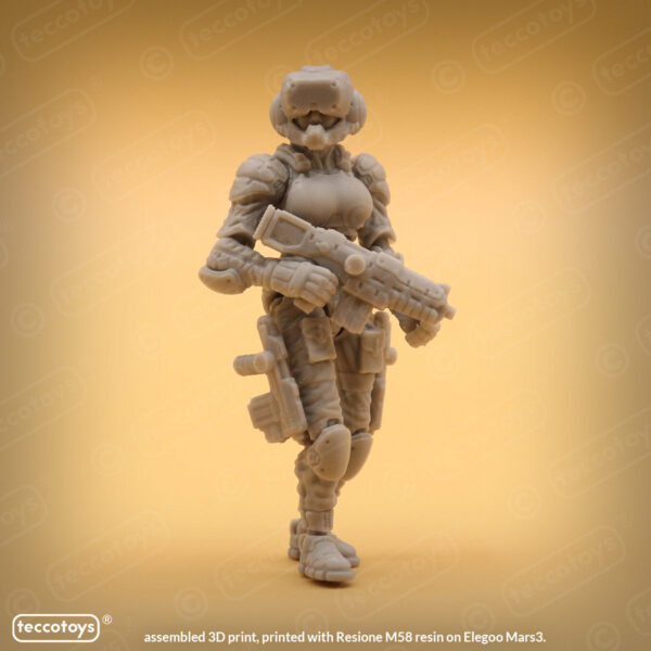 AOMAF001_007.jpg Age Of Mecha™ Yana Wolkowa (action figure kit print file)