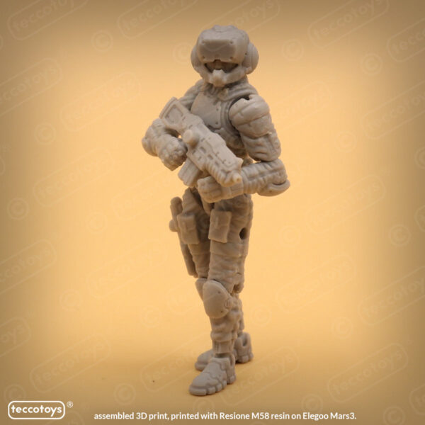 AOMAF002_06.jpg Age Of Mecha™ Dr. Matthias Mad Doc Vogel (action figure kit print file)