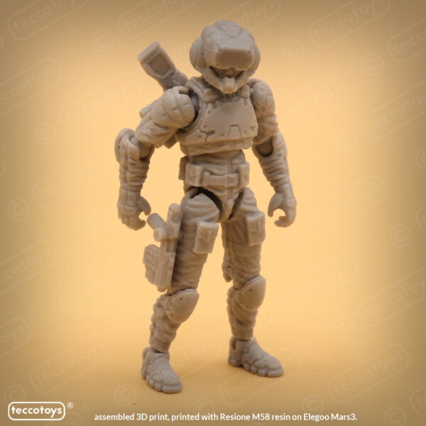 AOMAF002_07.jpg Age Of Mecha™ Dr. Matthias Mad Doc Vogel (action figure kit print file)