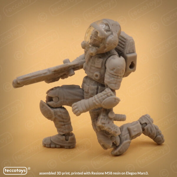 AOMAF006_005.jpg Age Of Mecha™ Capt. Allan Delgado (action figure kit print file)