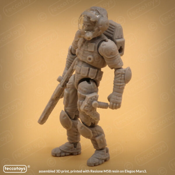 AOMAF006_007.jpg Age Of Mecha™ Capt. Allan Delgado (action figure kit print file)
