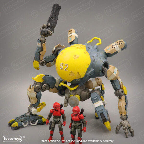 AOMM003_08.jpg Age Of Mecha™ FT-B01 Fatboy Mech (action vehicle kit print file)