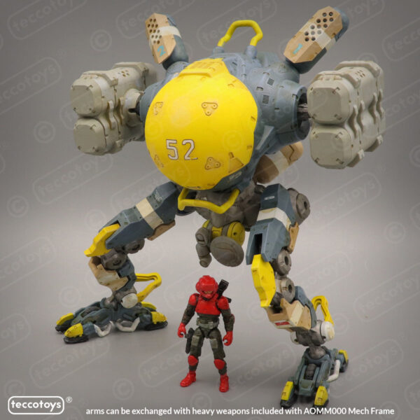 AOMM003_10.jpg Age Of Mecha™ FT-B01 Fatboy Mech (action vehicle kit print file)
