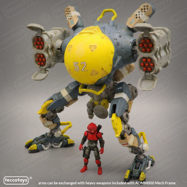 AOMM003_11.jpg Age Of Mecha™ FT-B01 Fatboy Mech (action vehicle kit print file)