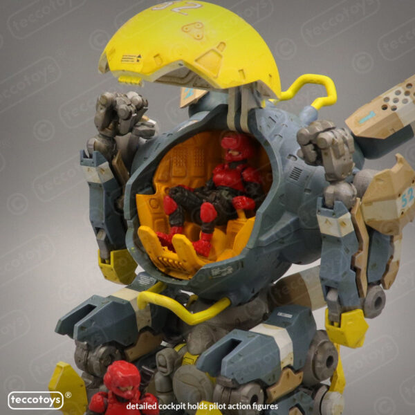 AOMM003_13.jpg Age Of Mecha™ FT-B01 Fatboy Mech (action vehicle kit print file)