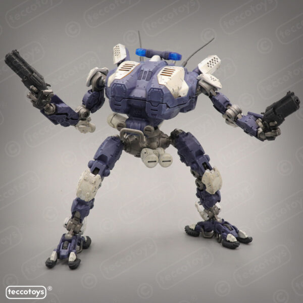 AOMM004_06.jpg Age Of Mecha™ Police Mech (action vehicle kit print file)