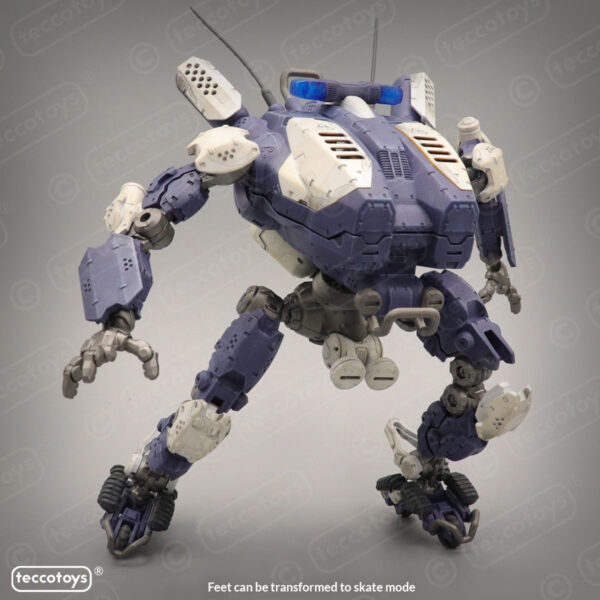 AOMM004_07.jpg Age Of Mecha™ Police Mech (action vehicle kit print file)