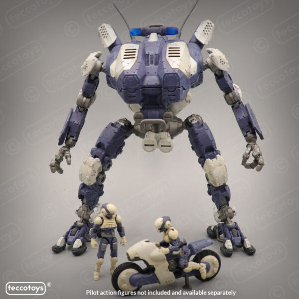 AOMM004_08.jpg Age Of Mecha™ Police Mech (action vehicle kit print file)