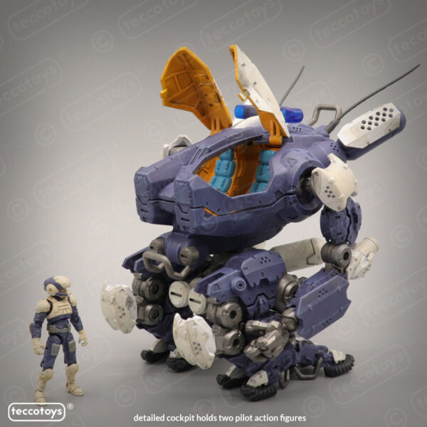 AOMM004_09.jpg Age Of Mecha™ Police Mech (action vehicle kit print file)