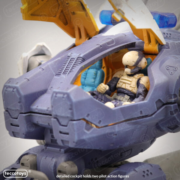 AOMM004_10.jpg Age Of Mecha™ Police Mech (action vehicle kit print file)