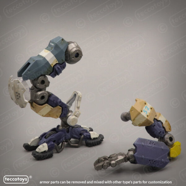 AOMM004_14.jpg Age Of Mecha™ Police Mech (action vehicle kit print file)