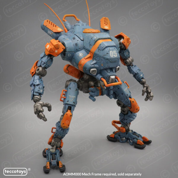 AOMM005_02.jpg Age Of Mecha™ Heavy Mech (action vehicle kit print file)