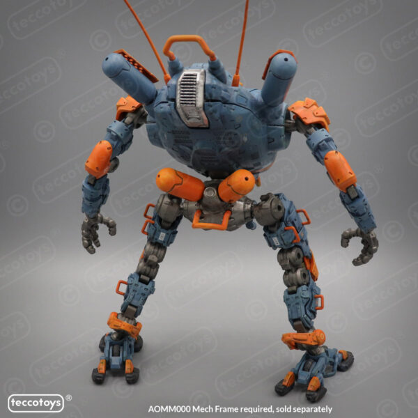 AOMM005_04.jpg Age Of Mecha™ Heavy Mech (action vehicle kit print file)