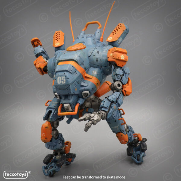 AOMM005_09.jpg Age Of Mecha™ Heavy Mech (action vehicle kit print file)