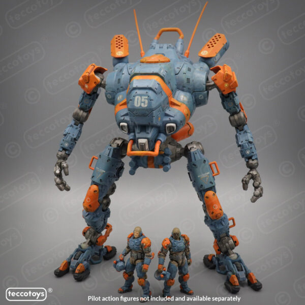AOMM005_10.jpg Age Of Mecha™ Heavy Mech (action vehicle kit print file)