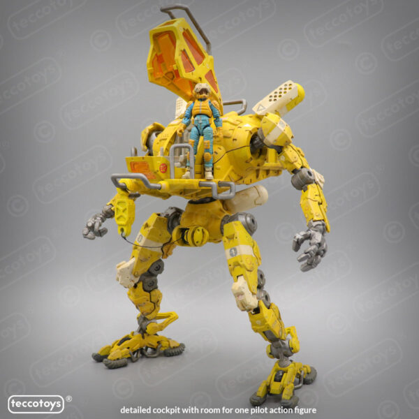 AOMM006_04.jpg Age Of Mecha™ Construction Mech (action vehicle kit print file)