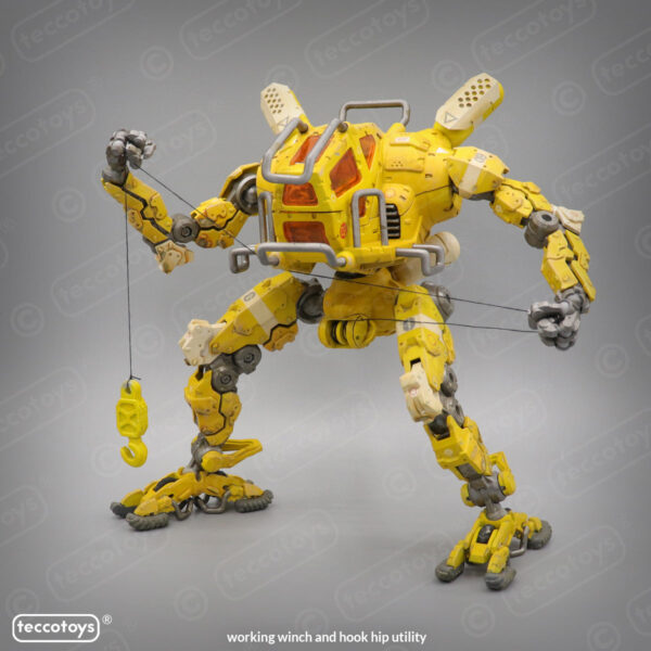 AOMM006_07.jpg Age Of Mecha™ Construction Mech (action vehicle kit print file)
