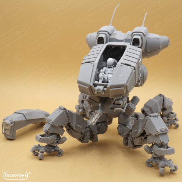 AOMM007_06.jpg Age Of Mecha™ Rook (action vehicle kit print file)