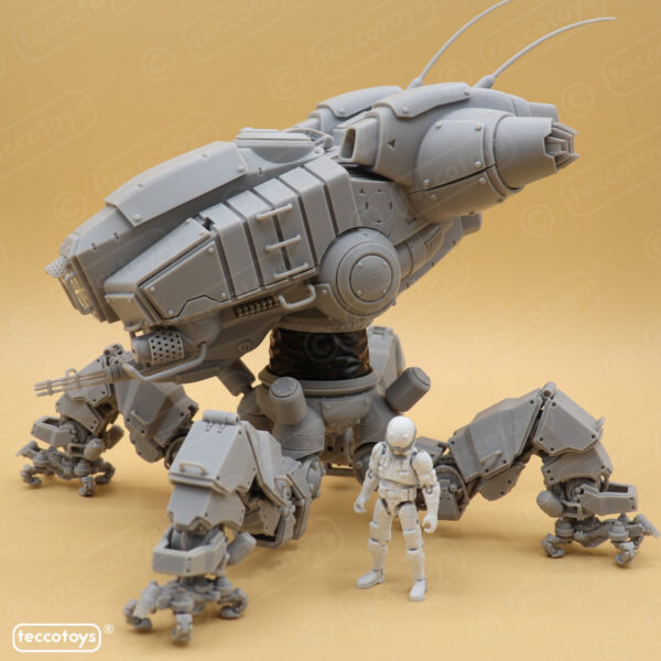 AOMM007_07.jpg Age Of Mecha™ Rook (action vehicle kit print file)