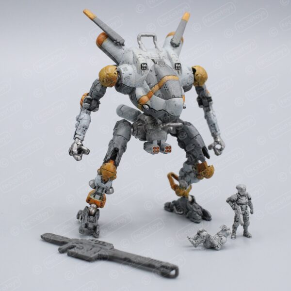 AOMPM004_001.jpg Pocket Mech™ Vulture 3D printable action figure file (pre-supported)