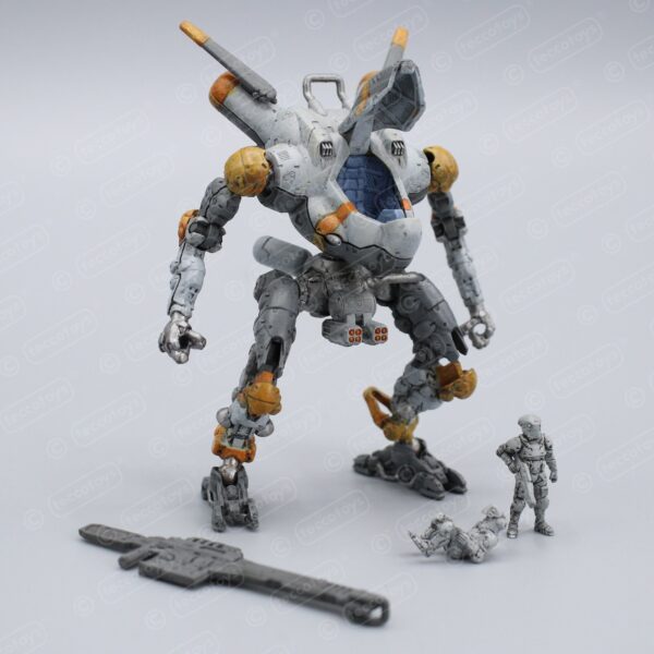 AOMPM004_002.jpg Pocket Mech™ Vulture 3D printable action figure file (pre-supported)