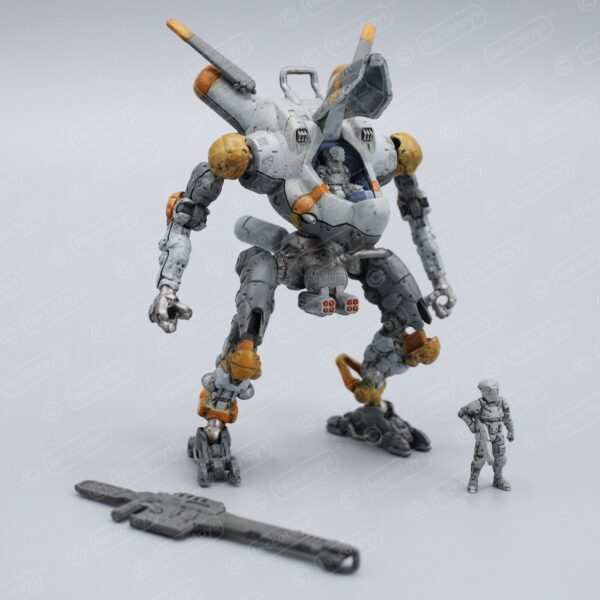 AOMPM004_003.jpg Pocket Mech™ Vulture 3D printable action figure file (pre-supported)