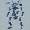 Pocket Mech™ Vulture 3D printable action figure file (pre-supported)