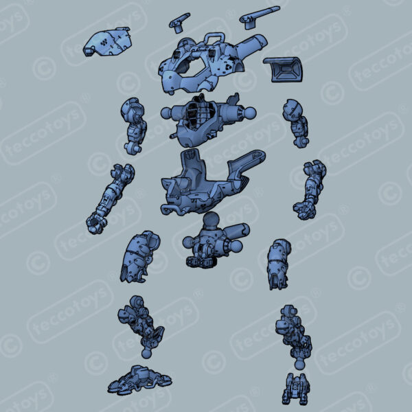 AOMPM004_assembly.jpg Pocket Mech™ Vulture 3D printable action figure file (pre-supported)