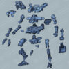Pocket Mech™ Construction 3D printable action figure file (pre-supported)
