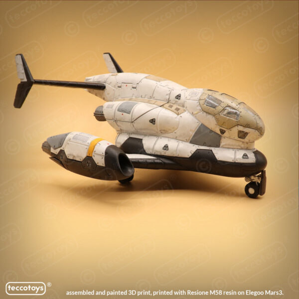 AOMV001_03.jpg Age Of Mecha™ Shuttle Hinotsubasa (action vehicle kit print file)