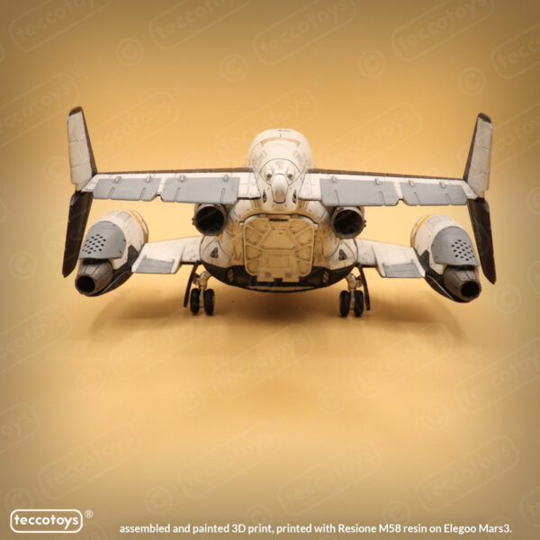 AOMV001_05.jpg Age Of Mecha™ Shuttle Hinotsubasa (action vehicle kit print file)