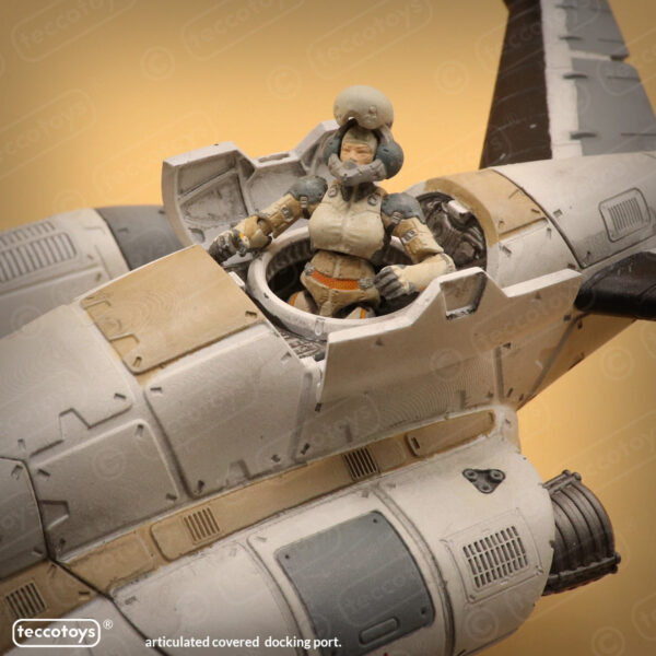 AOMV001_10.jpg Age Of Mecha™ Shuttle Hinotsubasa (action vehicle kit print file)