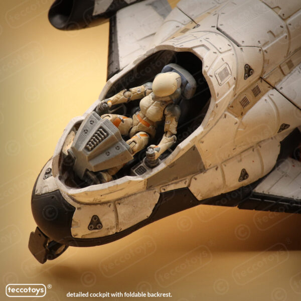 AOMV001_12.jpg Age Of Mecha™ Shuttle Hinotsubasa (action vehicle kit print file)