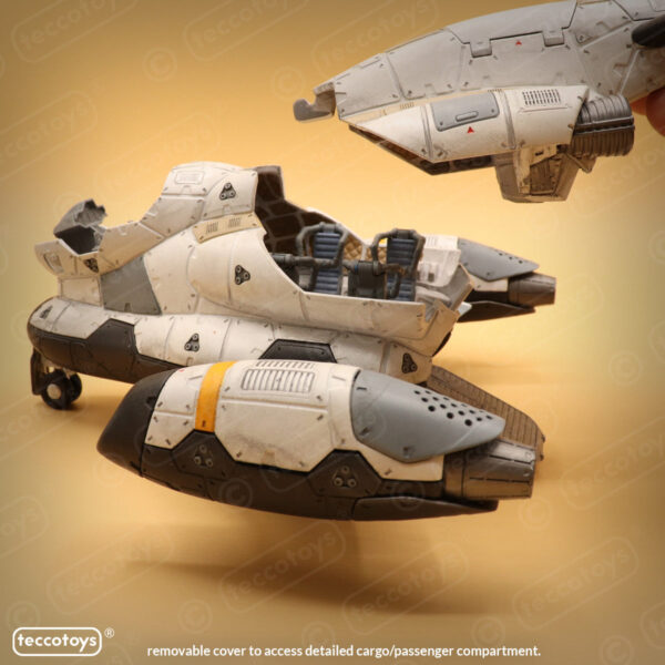 AOMV001_15.jpg Age Of Mecha™ Shuttle Hinotsubasa (action vehicle kit print file)