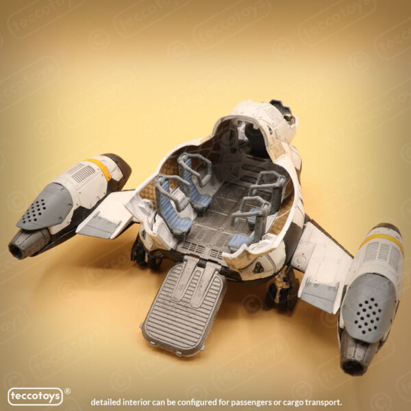 AOMV001_16.jpg Age Of Mecha™ Shuttle Hinotsubasa (action vehicle kit print file)