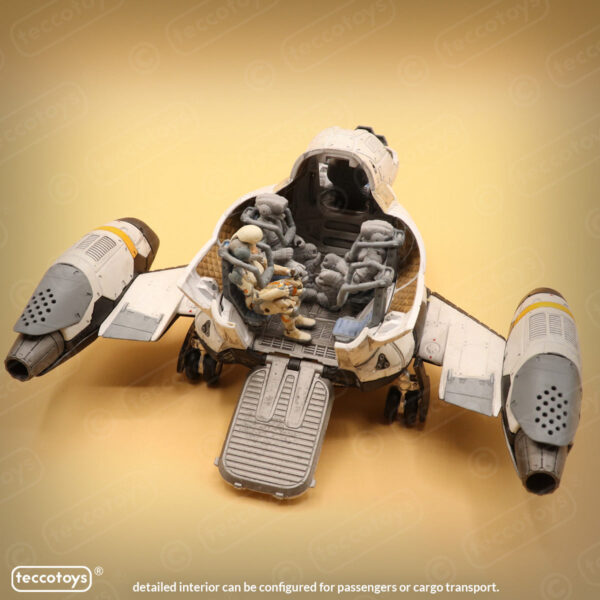 AOMV001_17.jpg Age Of Mecha™ Shuttle Hinotsubasa (action vehicle kit print file)