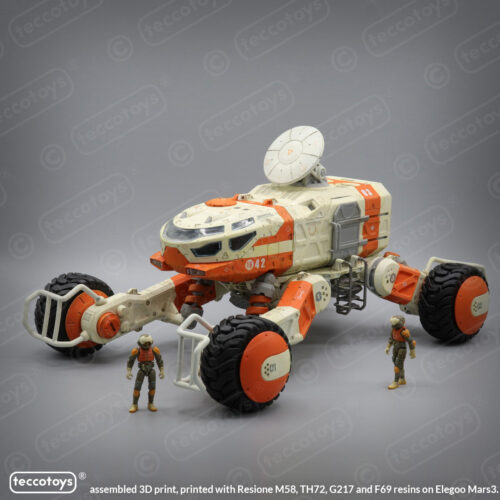 Age Of Mecha™ Panther Heavy Multirole Truck (action vehicle kit print file)