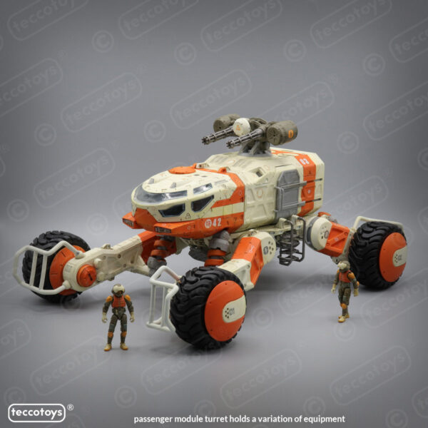 AOMV002_03.jpg Age Of Mecha™ Panther Heavy Multirole Truck (action vehicle kit print file)