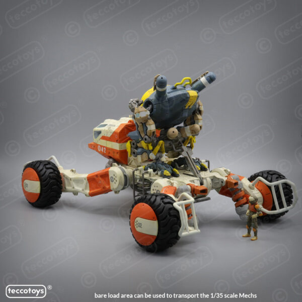 AOMV002_07.jpg Age Of Mecha™ Panther Heavy Multirole Truck (action vehicle kit print file)
