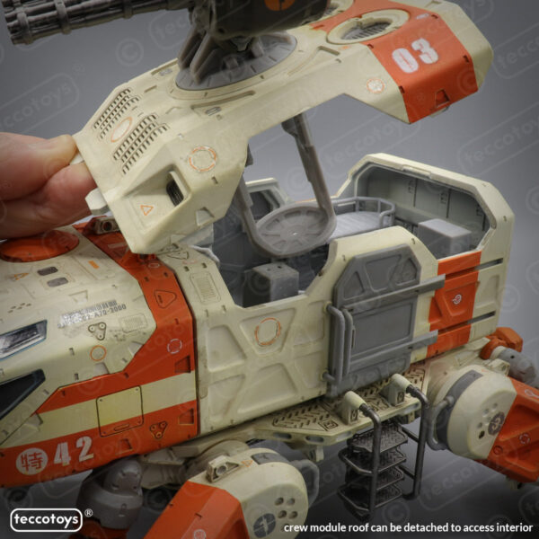 AOMV002_14.jpg Age Of Mecha™ Panther Heavy Multirole Truck (action vehicle kit print file)