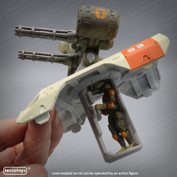 AOMV002_15.jpg Age Of Mecha™ Panther Heavy Multirole Truck (action vehicle kit print file)