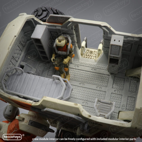 AOMV002_17.jpg Age Of Mecha™ Panther Heavy Multirole Truck (action vehicle kit print file)