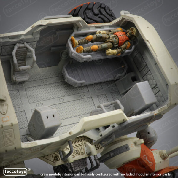 AOMV002_18.jpg Age Of Mecha™ Panther Heavy Multirole Truck (action vehicle kit print file)