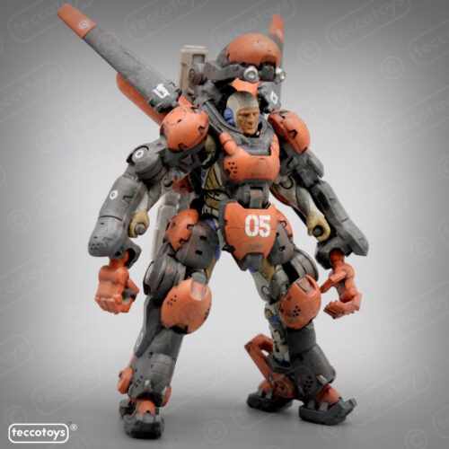 Age Of Mecha™ Exo Armor Space Type MK II 3D printable action figure file (pre-supported)