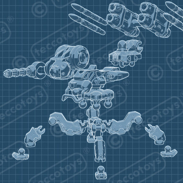 M.A.R.V. 3D printable action figure file