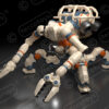 M.A.E.V. 3D printable action figure file